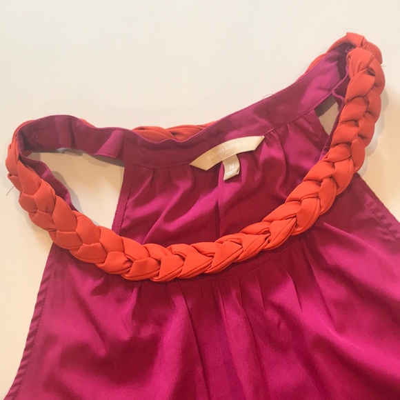 BANANA REPUBLIC purple/orange sleeveless top ▪️med - Picture 4 of 8